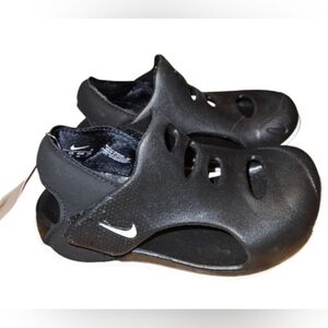 Nike Sunray Protect 3 Sandals Toddler Boys Size 9C Black New in Box